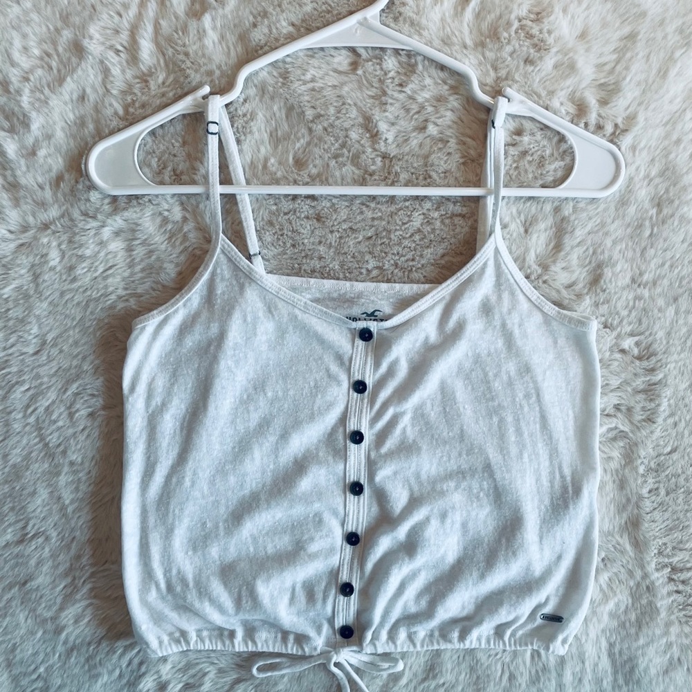 Button up tank top
